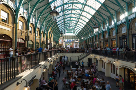 Covent Garden in London, England, UK.のeditorial素材