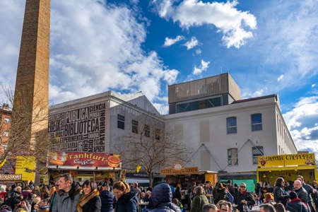 Fira de la Candelera fair in Molins de Rei, Catalonia, Spain.のeditorial素材