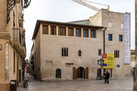 Vinseum wine museum in Vilafranca del Penedes, Catalonia, Spain.のeditorial素材