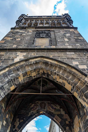 Charles Bridge Prague in Czech Republicのeditorial素材