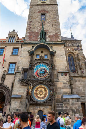 Astronomical clock on Prague in Czech Republic