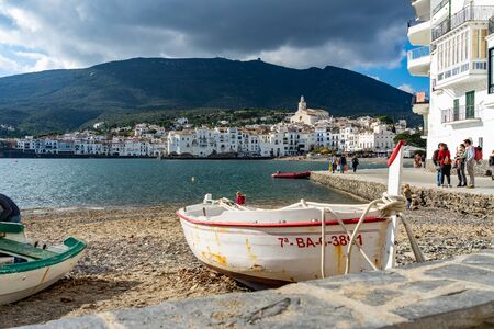 Cadaques landscape on Costa Brava, Catalonia, Spain.