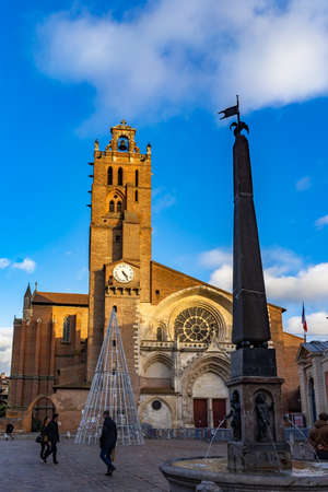 Cathedrale Saint Etienne in Toulouse, France.