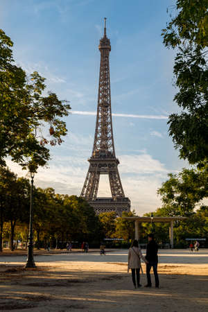 View of Tour Eiffel in Paris, Franceのeditorial素材