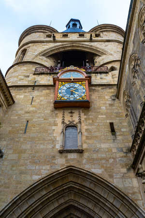 The Grosse Cloche in Bordeaux, France.のeditorial素材