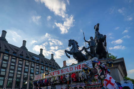 Boudiccan Rebellion in London, UK.のeditorial素材