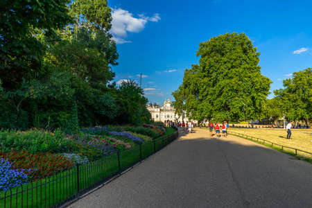 St james park in London, UK.のeditorial素材