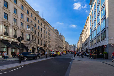 Neighborhood district of St. James in London, UKのeditorial素材
