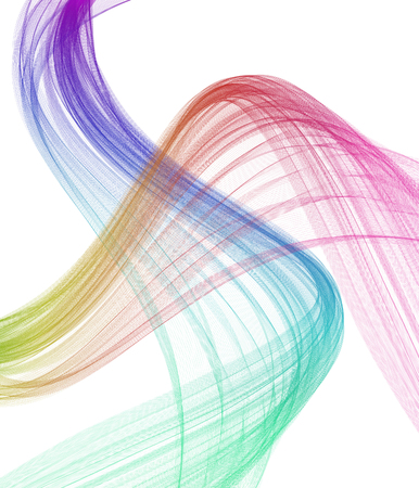 Multicolored backgorund with abstract linesの写真素材
