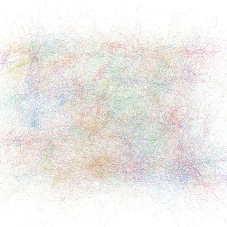 Square shaped colorful background with many linesの写真素材