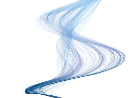 Beautiful satin colorful veil on a white backgroundの写真素材