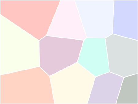 Nice abstract mosaic background with colorful polygonal fieldsの写真素材