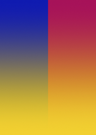 Spectrum color radial gradient background. High quality color space. Extra fine grain for perfect gradient printing without banding.の写真素材