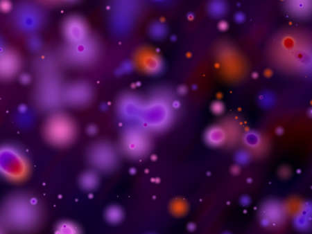 Very happy colorful background with lot of spectrum scattered bubbles