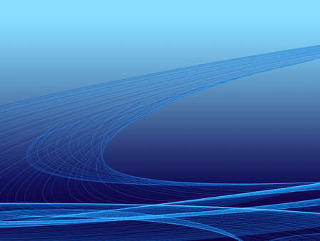 Modern abstract background with very soft and thin lines curved to original shapesの写真素材