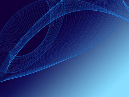 Modern abstract background with very soft and thin lines curved to original shapesの写真素材