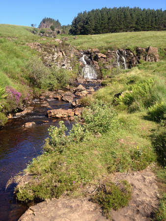 Fairy pools in Scotland の素材