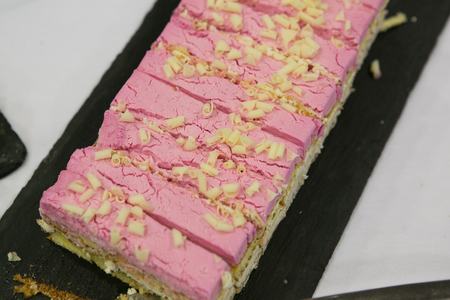 pink cake