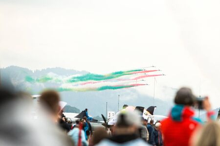 Zeltweg, Austria / Austria- SEPTEMBER 06 2019: Airpower 2019, air showのeditorial素材