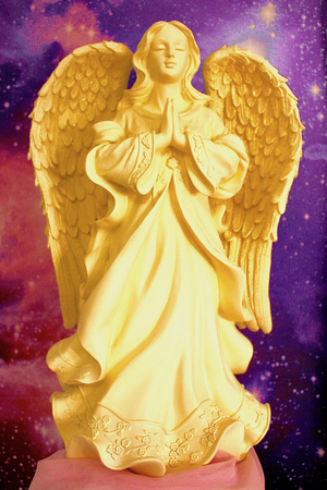 closeup photo of ANGEL OF ABUNDANCEの写真素材