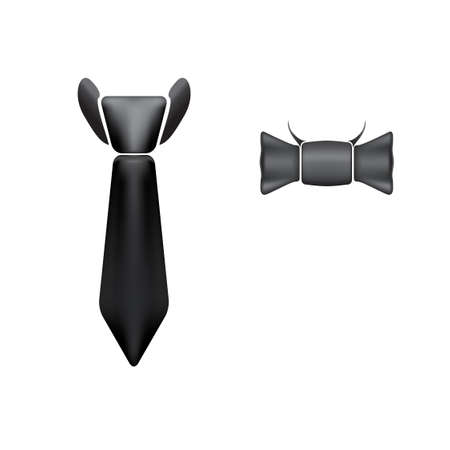 tie iconsのイラスト素材