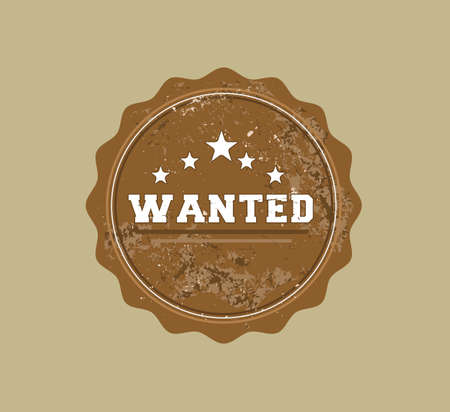 vintage grunge stamp with text watedのイラスト素材