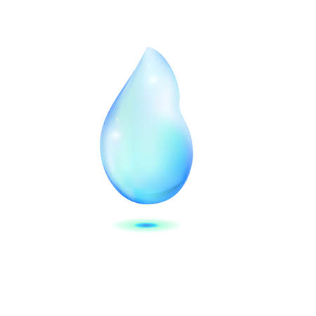 water drop isolate vector iconのイラスト素材