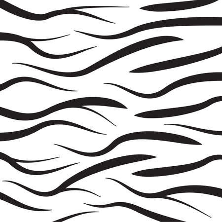 zebra pattern black and white vectorのイラスト素材