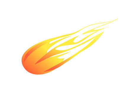 flame symbol, fire design vector illustrationのイラスト素材