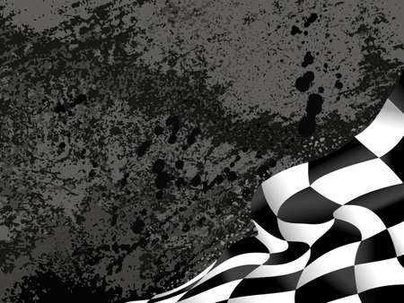 race flag  background vector illustration grungeのイラスト素材