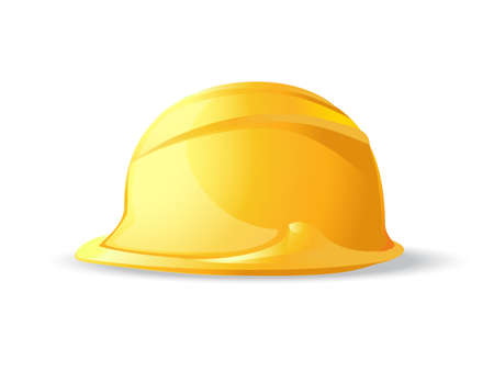 hard hat vector iconのイラスト素材