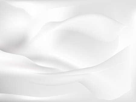 white silk smooth flow background vectorのイラスト素材