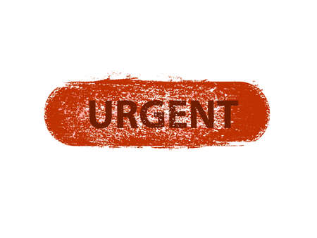 grunge stamp with usefull textures text urgentのイラスト素材