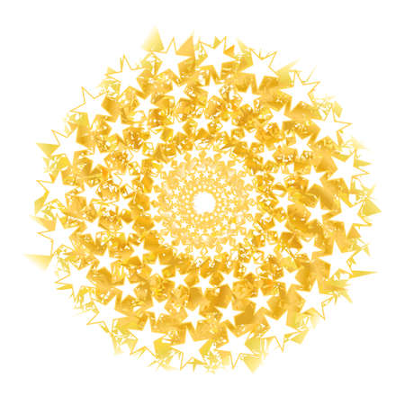 star background vector template design elementsのイラスト素材