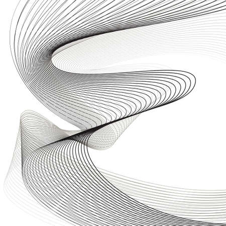 abstract flowing wave design layout vector backgroundのイラスト素材