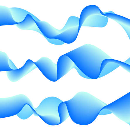 blue water abstract on white vector background element