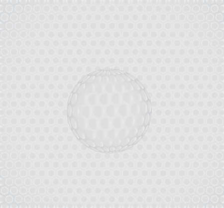 golf ball with pattern vector object illustrationのイラスト素材