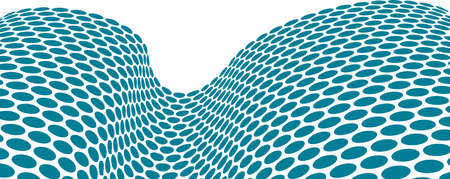 dotted background morphing designのイラスト素材