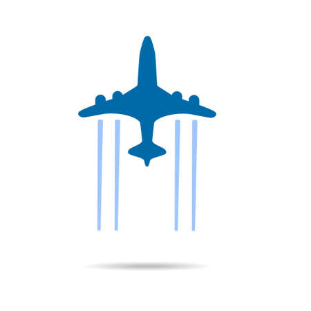 airplane symbol vector illustration design signのイラスト素材