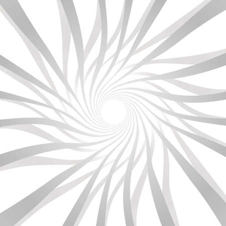 Abstract rotating shapes. Dynamic swirling, twirling backgroundのイラスト素材