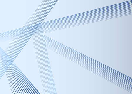 blue mobious wave stripe optical abstract designのイラスト素材