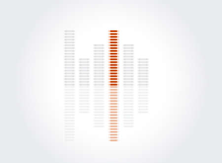 equalizer music sound background graphic designのイラスト素材