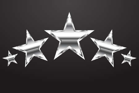 star design element abstract grayscale symbol signのイラスト素材