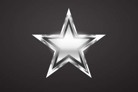 star design element abstract grayscale symbol signのイラスト素材