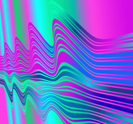 abstract flowing morphing swirling psychedelic backgroundのイラスト素材