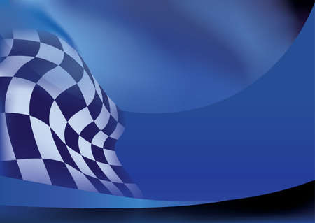 race flag  background vector illustrationのイラスト素材