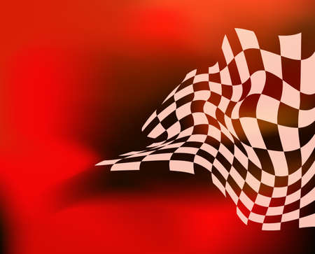 race flag background illustrationのイラスト素材