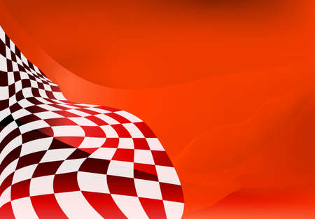 checkered flag background vector race designのイラスト素材