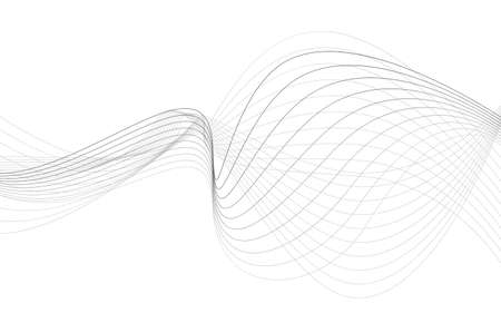 business background lines wave abstract flowing stripe and curves designのイラスト素材