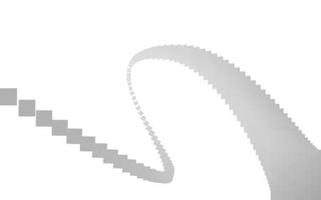 Squares blend abstract wave backgroundのイラスト素材